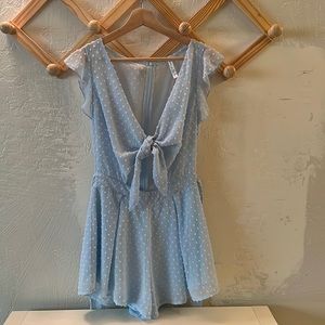 Little blue romper